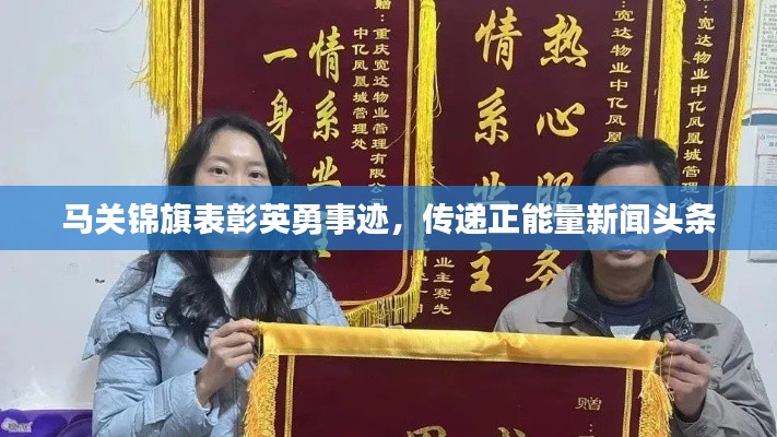 马关锦旗表彰英勇事迹，传递正能量新闻头条